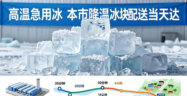 降温冰块配送流程_高效靠谱冰块运输_碑林降温冰块配送